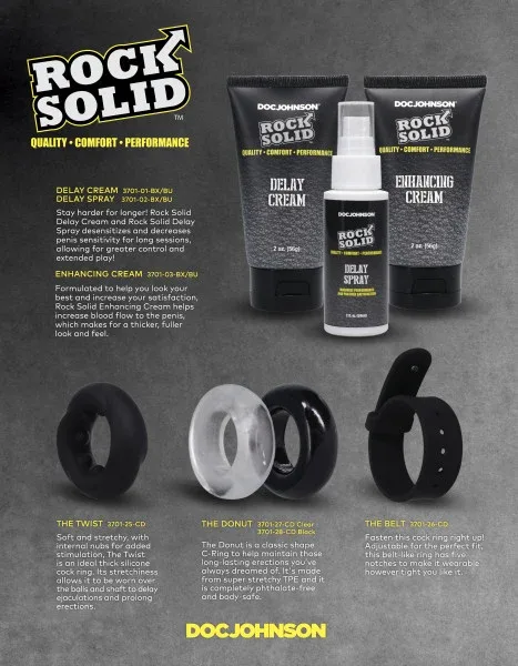 Rock Solid Delay Spray - 2 oz.