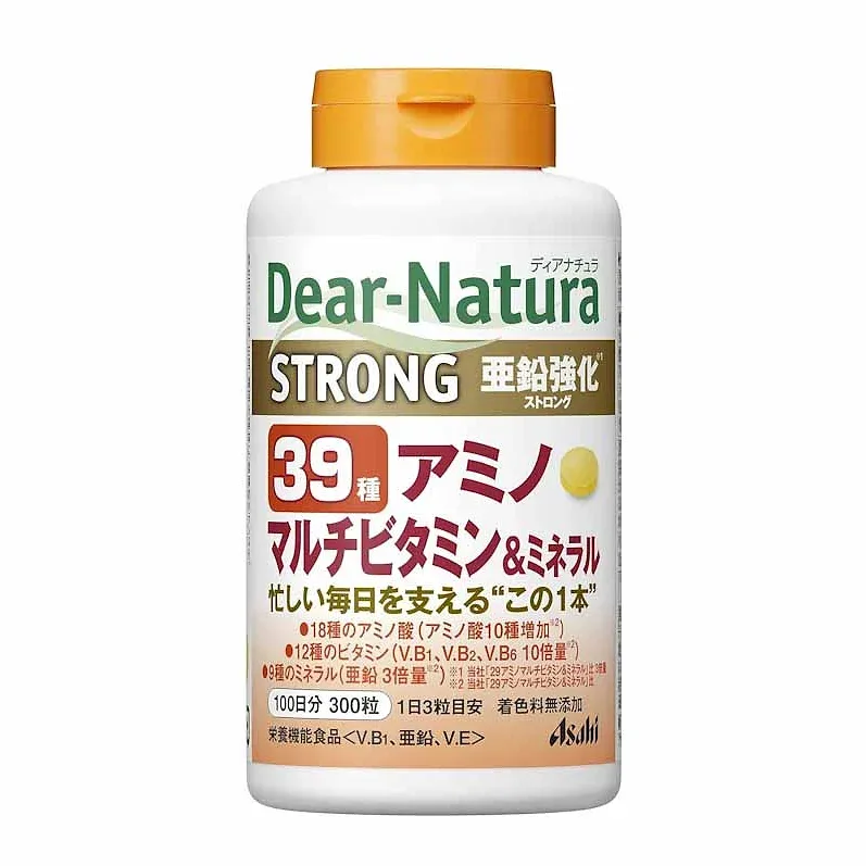 Dear-Natura Strong 39 Amino Multi-Vitamin & Mineral – 300 Tablets (100 Days)