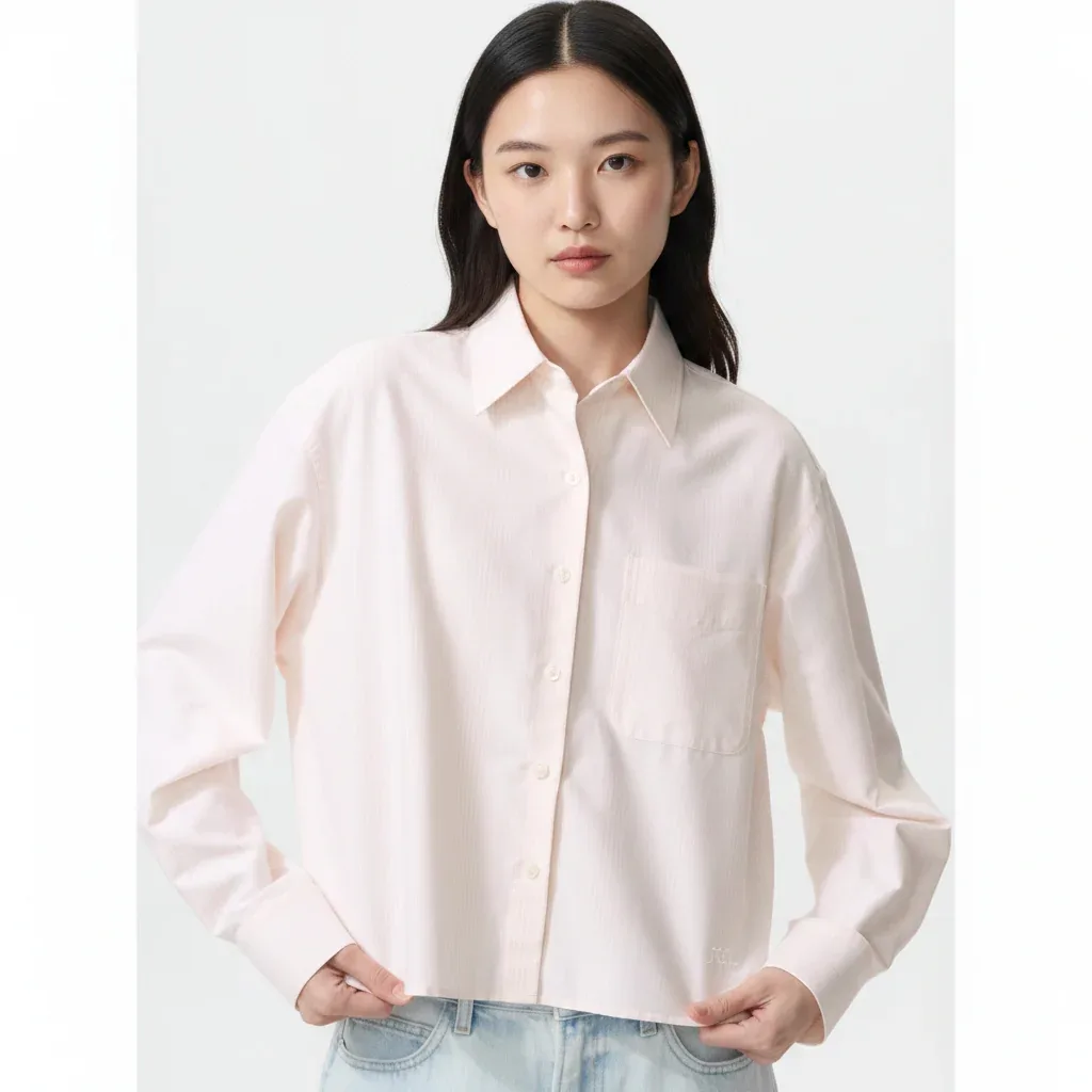 UniQlo Oxford Shirt / Stripe 485265 Japan best brand