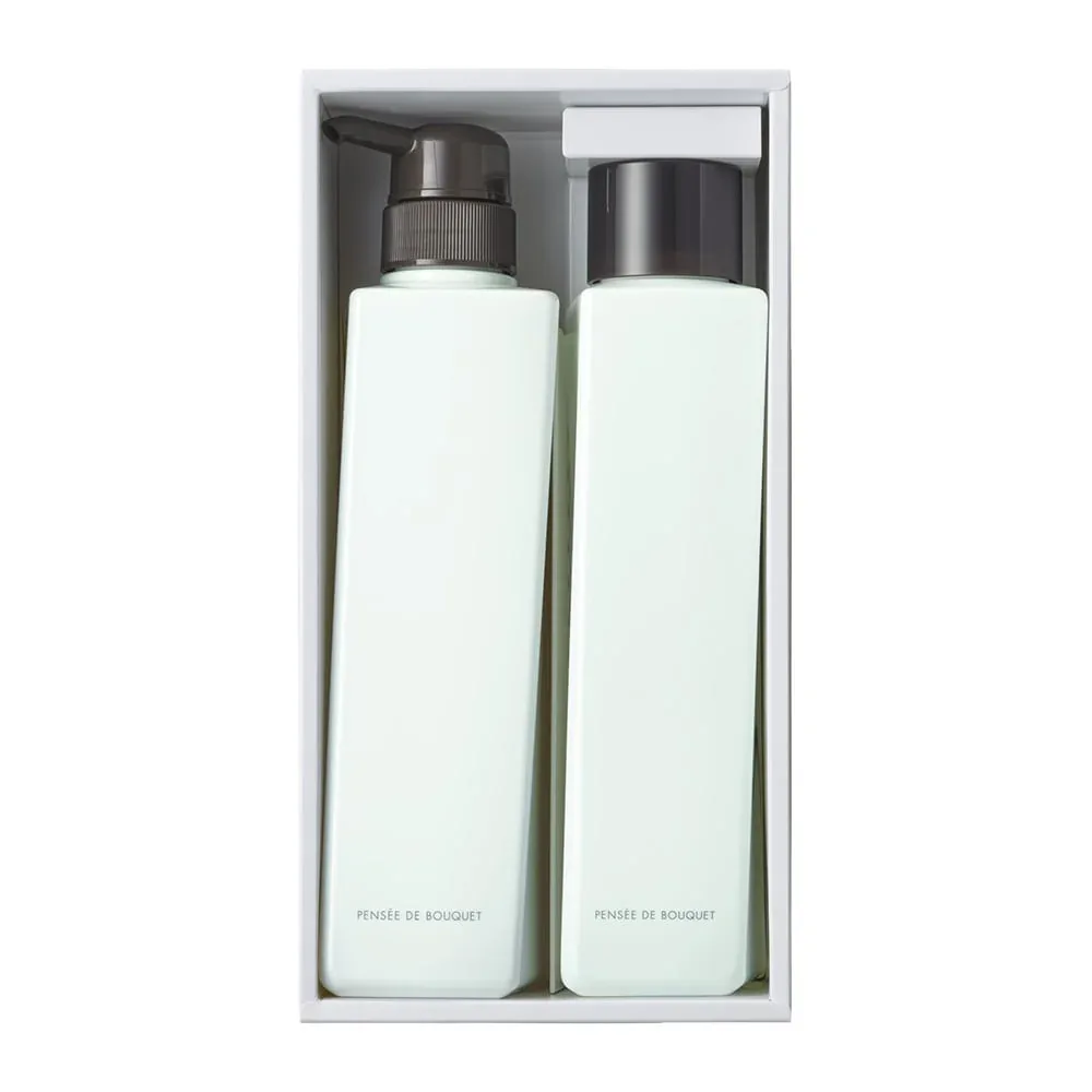 POLA PENSÉE DE BOUQUET Bath Time Set Blanc 900mL