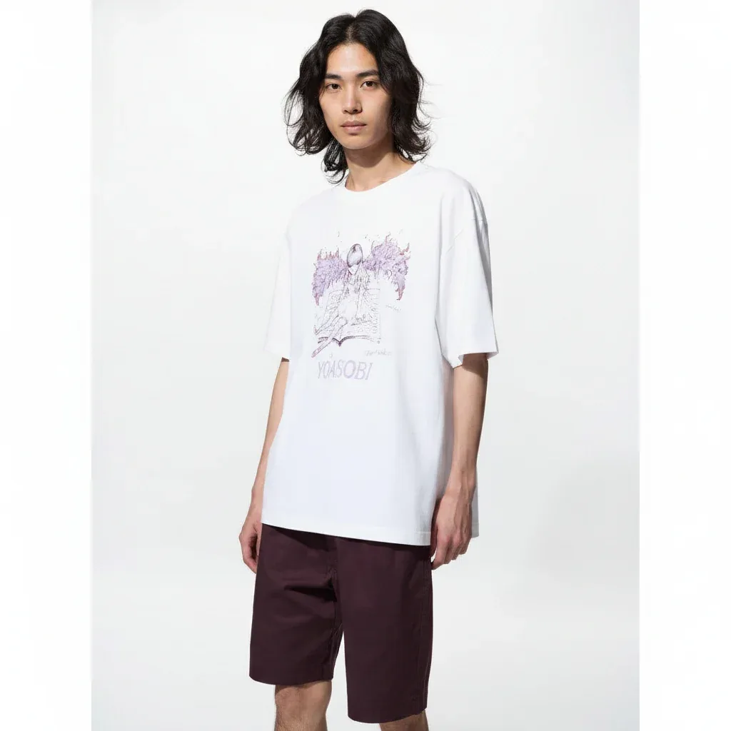UniQlo YOASOBI UT T-Shirt – Relaxed Fit 489916 Japan best brand