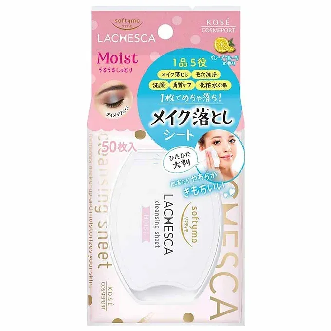 Softymo Lachesca Water Cleansing Sheet – 50 Sheets