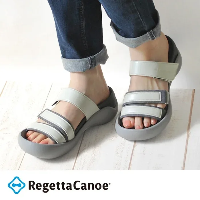 RegettaCanoe CJCH-1000a Covered Heel 3-Strap Sandal