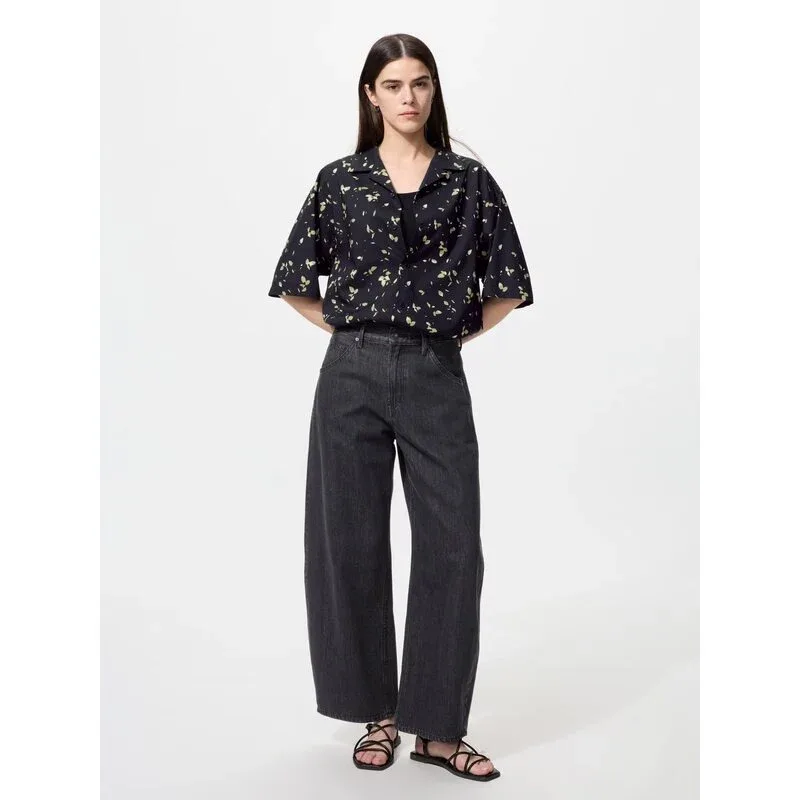 UniQlo Open Collar Shirt 482481 Japan best brand