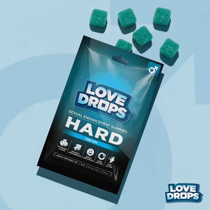 Love Drops HARD Male Enhancement Gummies