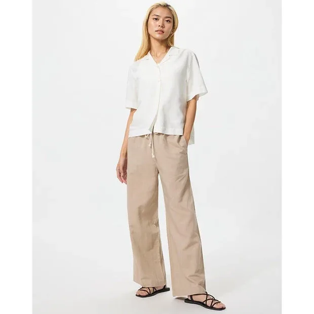 UniQlo Linen Blend Easy Pants 473791/482246 Japan best brand