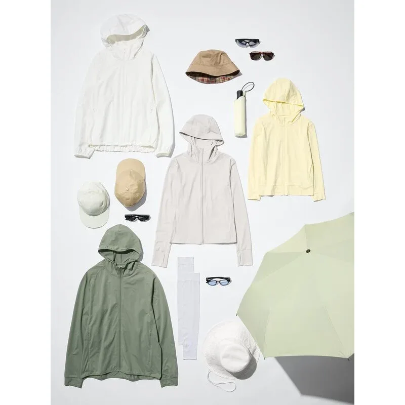 UniQlo UV Cut Cotton Linen Wide Brim Hat 482085 Japan Best Brand