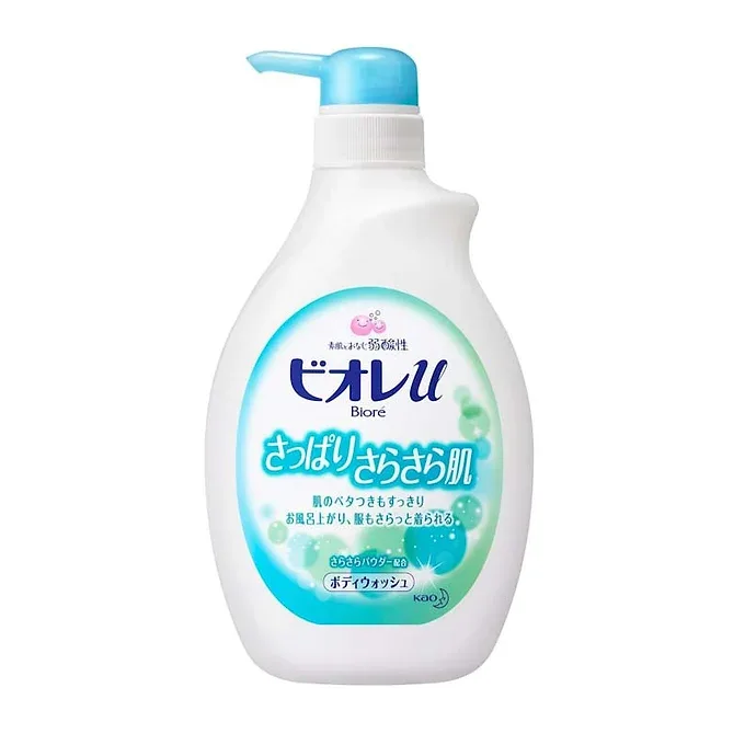 Biore U Body Wash – Refreshing Smooth Skin (480ml Pump)