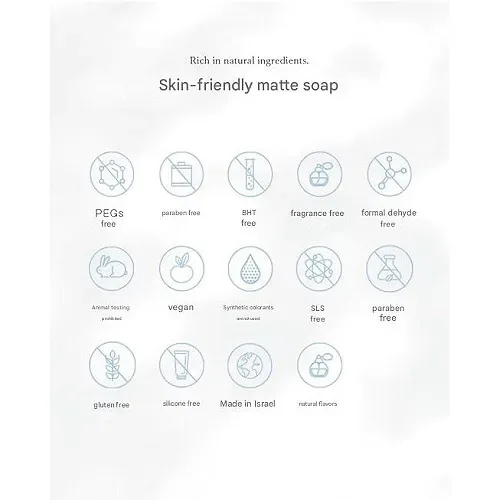 SEACRET Dead Sea Mud Soap – Mineral Cleansing Bar (125 g / 4.9 oz)