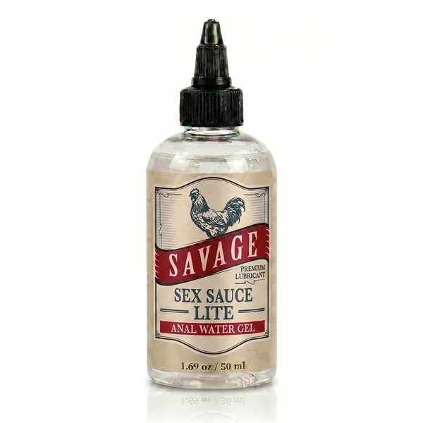 Savage Sex Sauce Lite Water-Based Lubricant