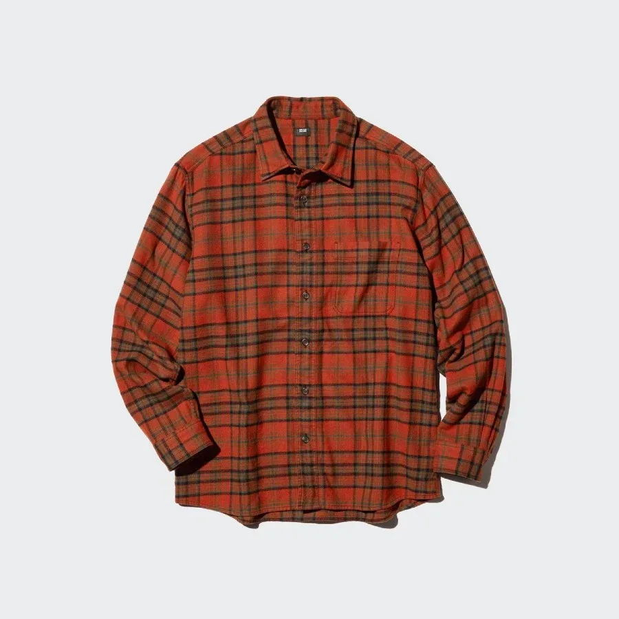 UniQlo Flannel Shirt / Tartan Check 486596 Japan best brand