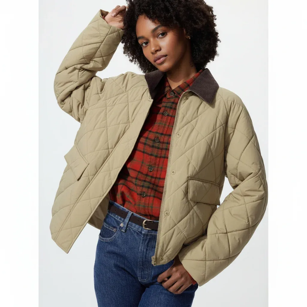 UniQlo Padded Utility Short Jacket 487518 Japan best brand